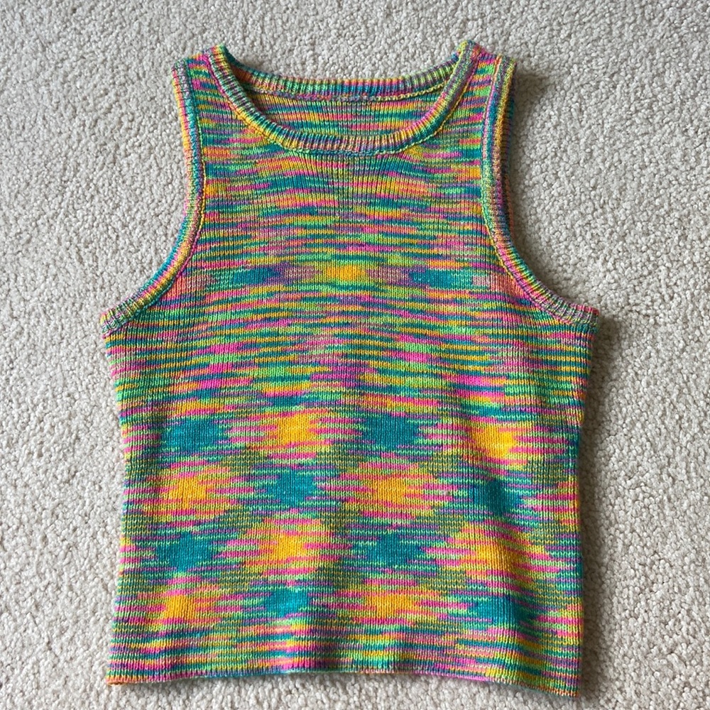 Multicolored tank top
